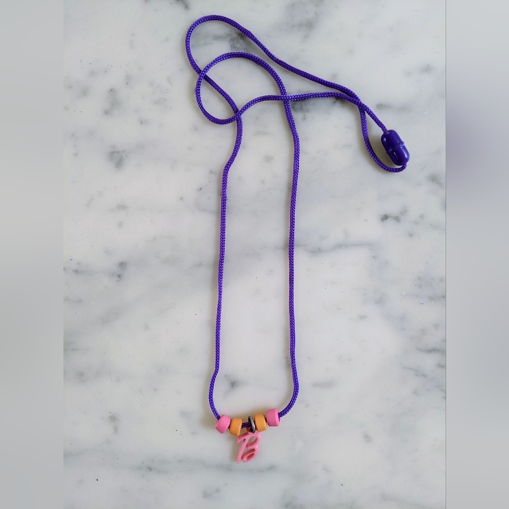 Barbie Necklace With Adjustable Length.